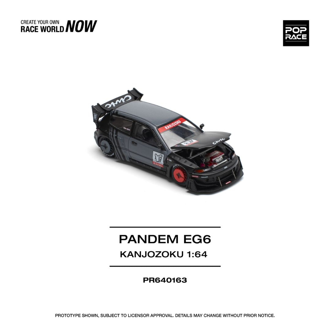 Pop Race #163: Pandem Civic EG6 Kanjozoku