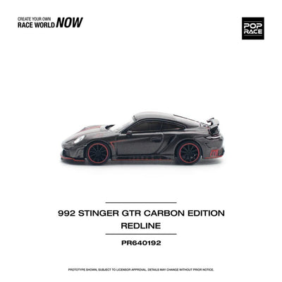 Pop Race #192: 992 Stinger GTR Carbon Edition Redline