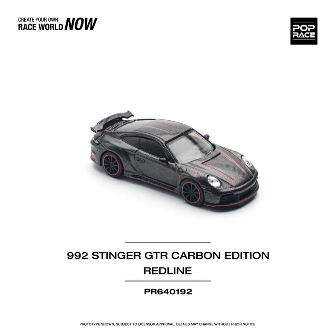 Pop Race #192: 992 Stinger GTR Carbon Edition Redline