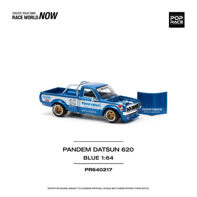 Pop Race #217: Pandem Datsun 620 Blue