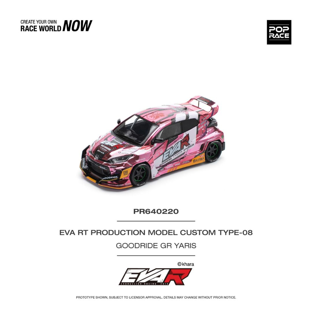 Pop Race #220: EVA RT Production Model Custom Type-08 Goodride GR Yaris