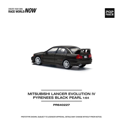 Pop Race #227: Mitsubishi Lancer Evolution IV Pyrenees Black Pearl