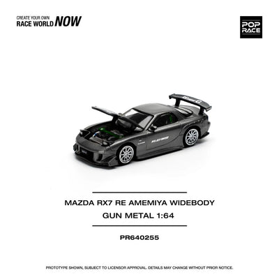 Pop Race #255: Mazda RX7 RE Amemiya Widebody Metal