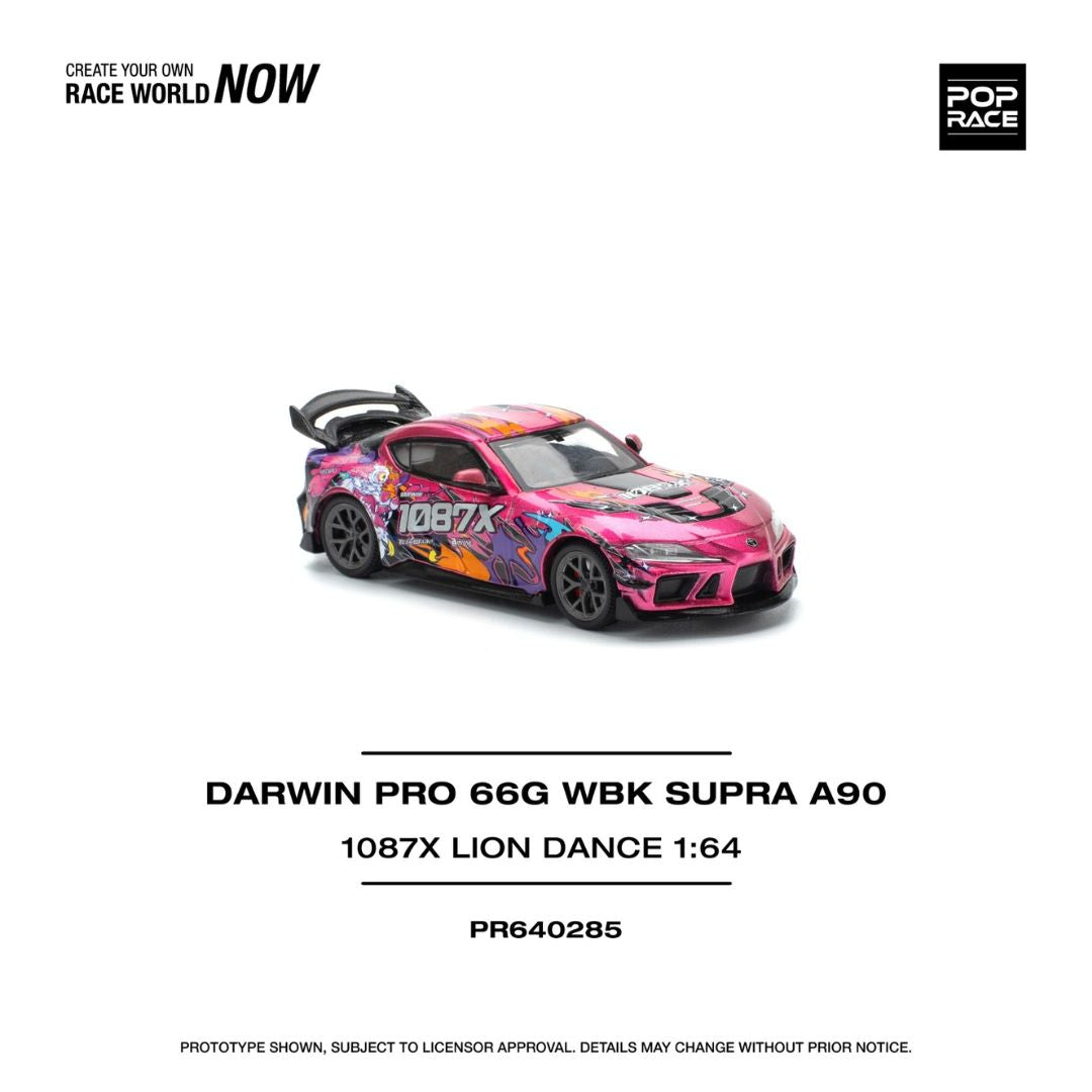 Pop Race #285: Darwin Pro 66G WBK Supra A90 1087X Lion Dance