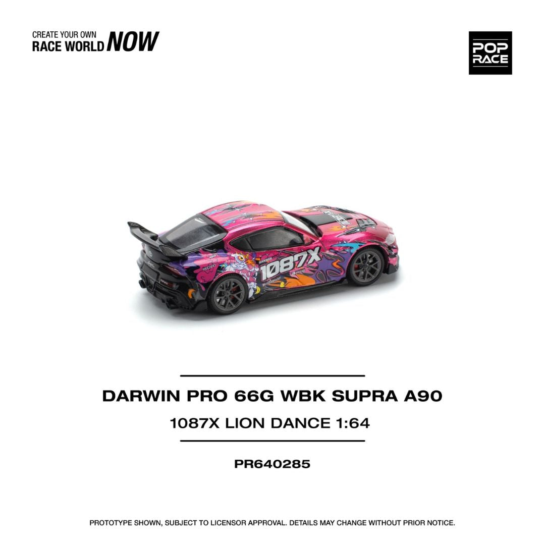 Pop Race #285: Darwin Pro 66G WBK Supra A90 1087X Lion Dance