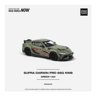 Pop Race #76: Darwin Pro 66G NWG Supra A90 Green