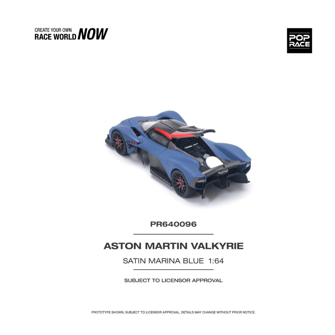 Pop Race #96: Aston Martin Valkyrie Satin Marina Blue