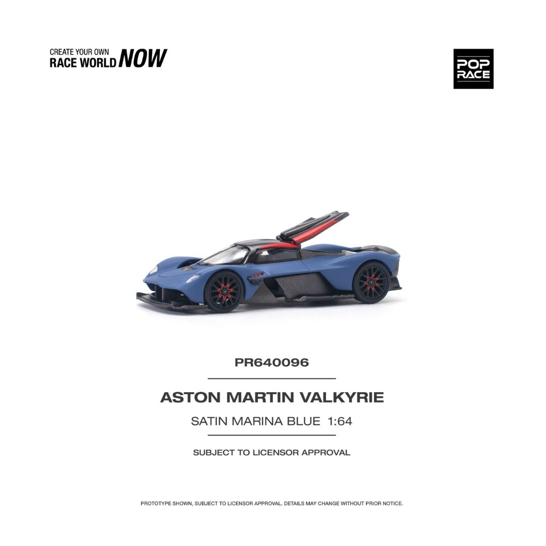 Pop Race #96: Aston Martin Valkyrie Satin Marina Blue