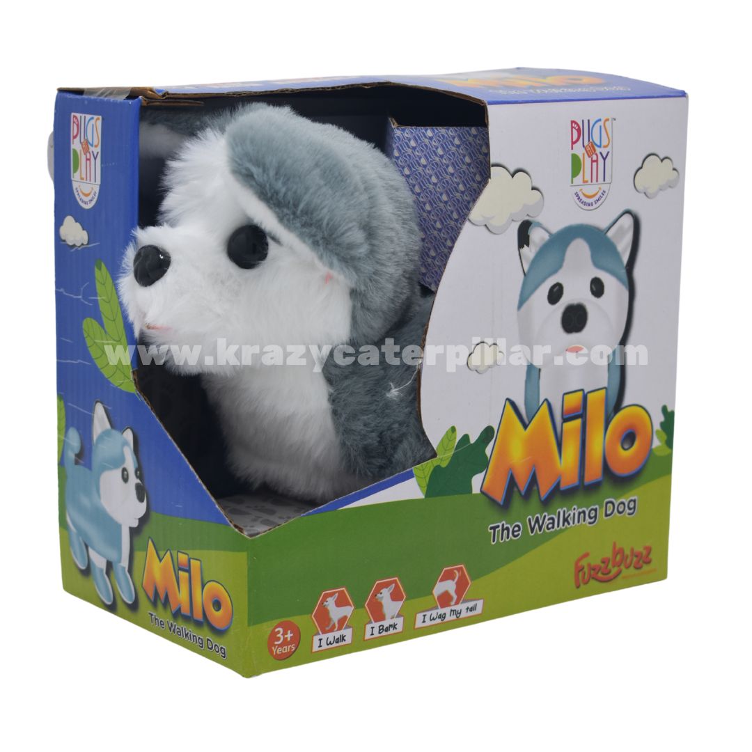 Fuzzbuzz Fuzzbuzz Walking Pet: Milo The Walking Dog | Pugs At Play – Krazy ...