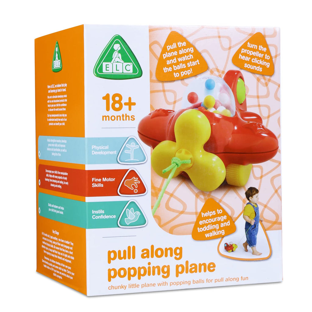 Pull Along Popping Plane | ELC