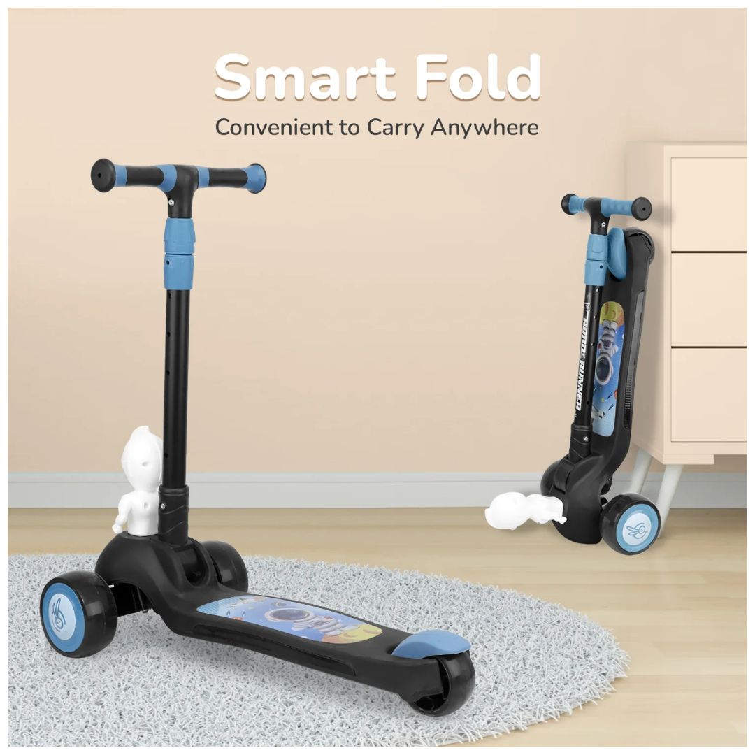 R For Rabbit: Road Runner Astro Scooter - Black – Krazy Caterpillar