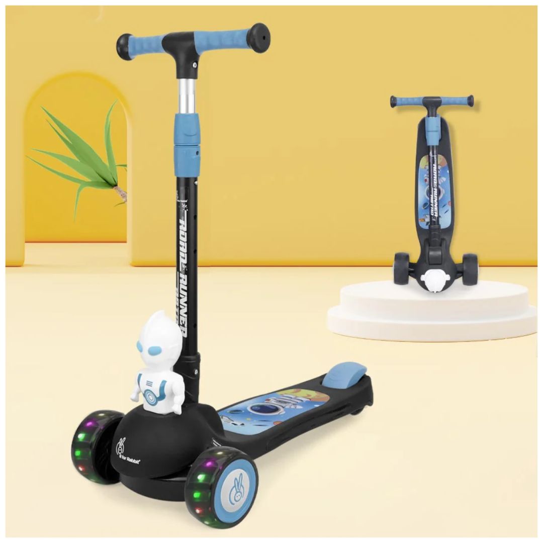R For Rabbit: Road Runner Astro Scooter - Black – Krazy Caterpillar
