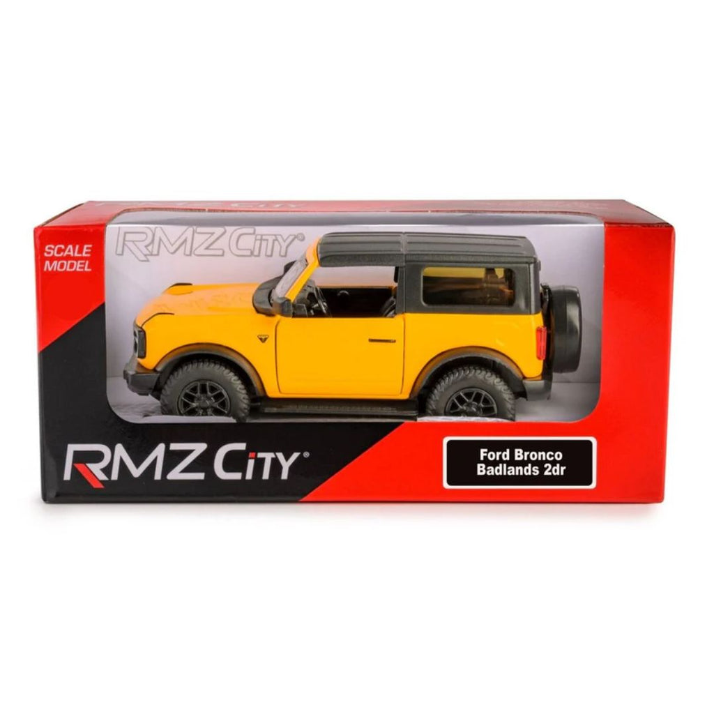 RMZ City: Collection Series - Ford Bronco Badlands 2DR Yellow - 1:32