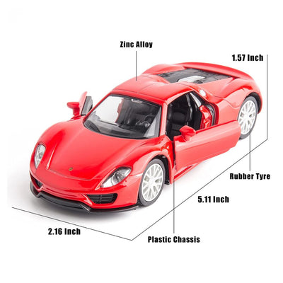 RMZ City: Porsche 918 Spyder - Red