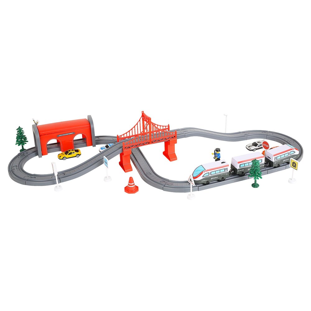 Ralleyz:  DIY  City Train Set (67 Piece)