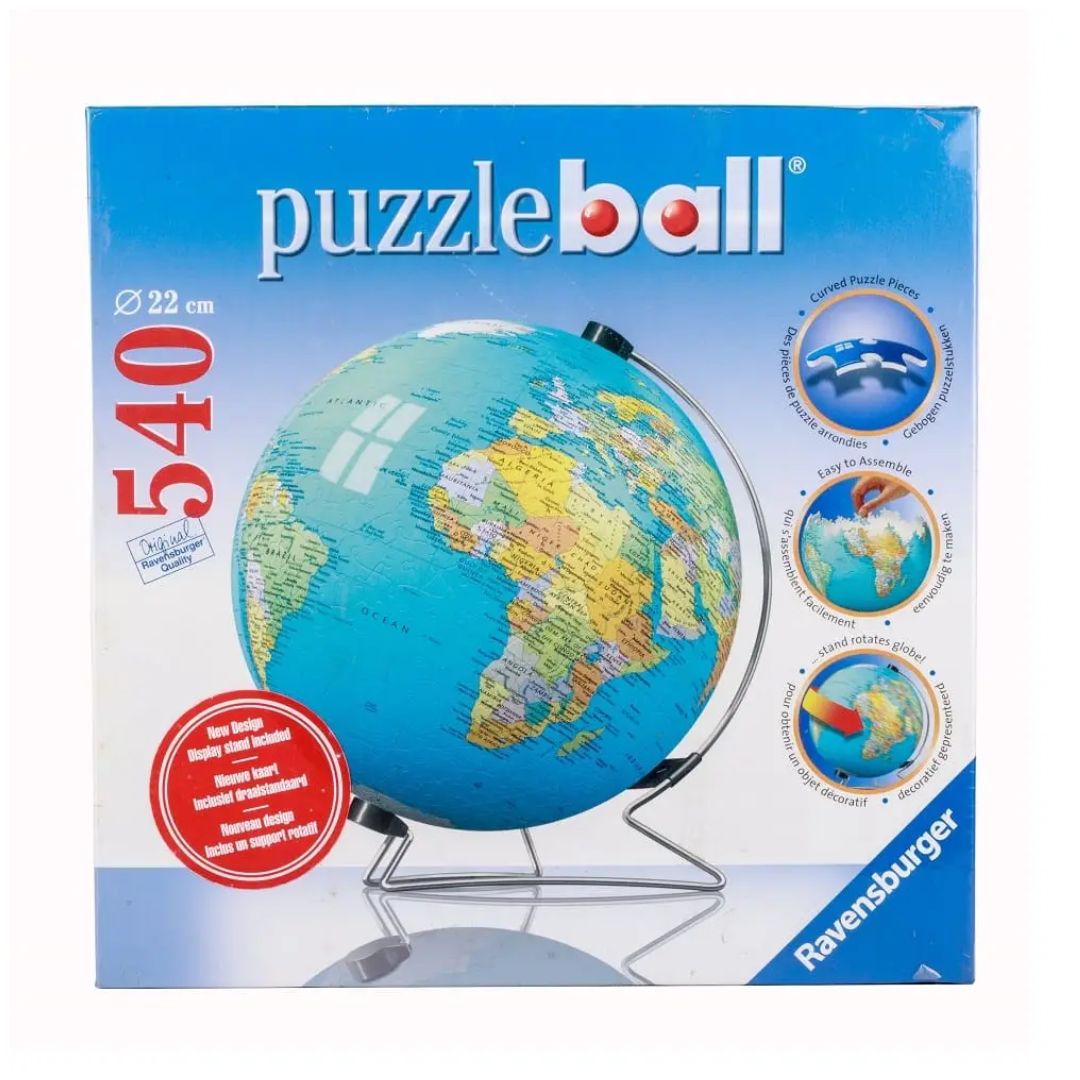 Ravensburger Puzzle Ball- The World (540 Pieces)