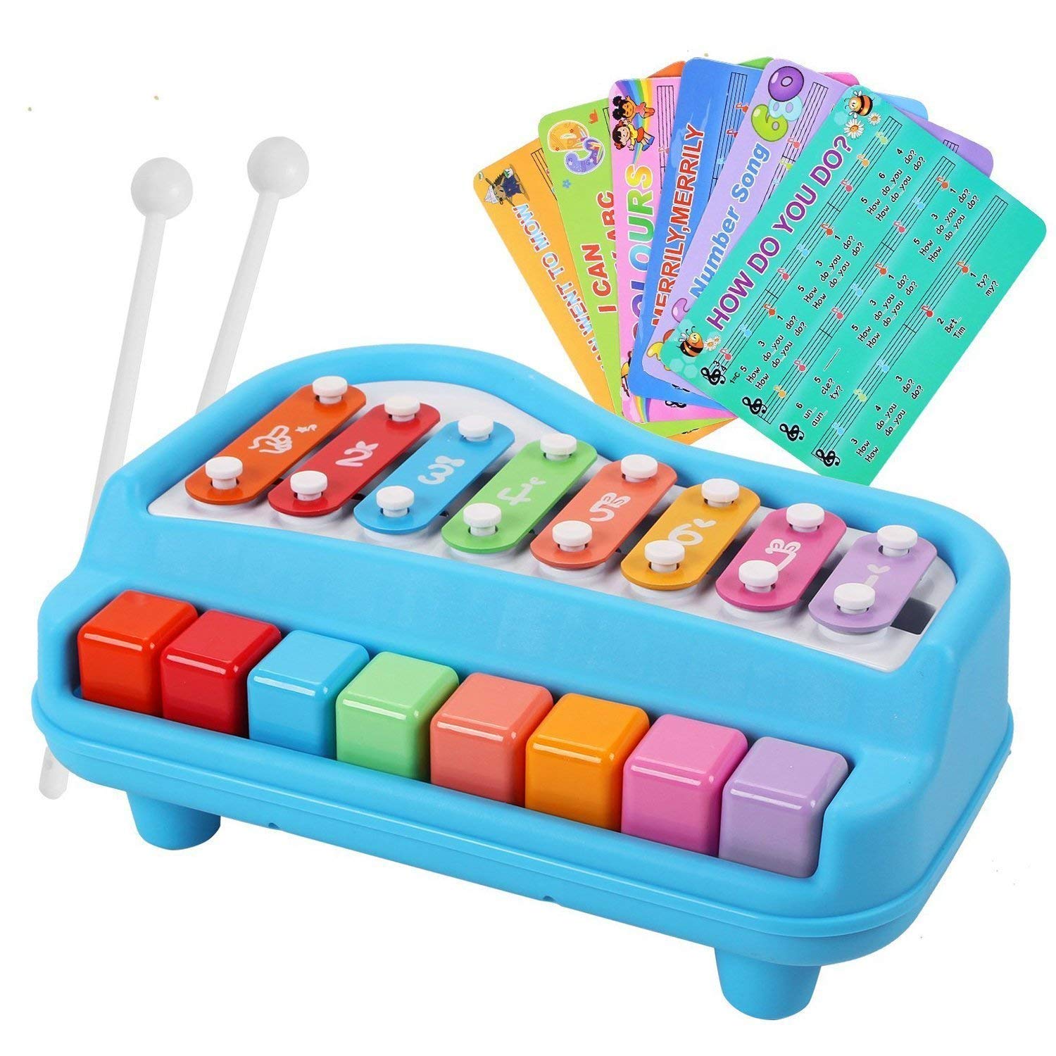 Shooting Star My Melodious Xylophone - Blue – Krazy Caterpillar