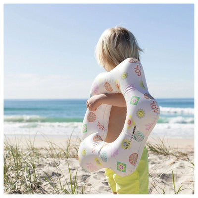 SUNNYLiFE Kiddy Float Ring SMILEY World Sol Sea