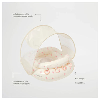 SUNNYLiFE Pool B Seat Strawberry Pink