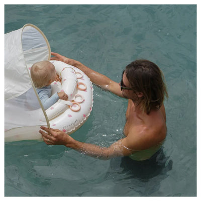 SUNNYLiFE Pool B Seat Strawberry Pink