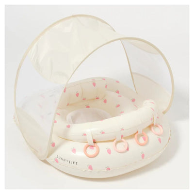SUNNYLiFE Pool B Seat Strawberry Pink