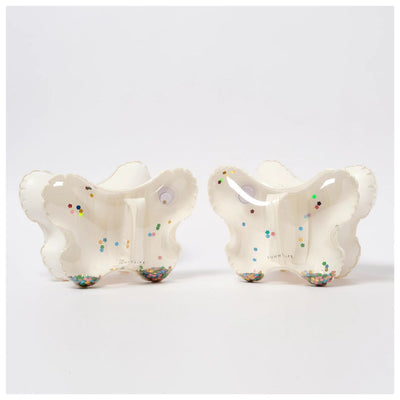 SUNNYLiFE Arm Bands Inflatable Cotton Candy Glitter