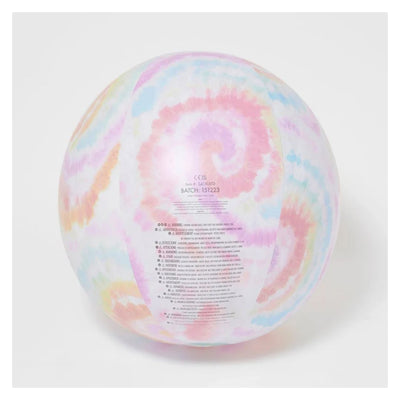 SUNNYLiFE Giant Inflatable Beach Ball Tie Dye Tie Dye