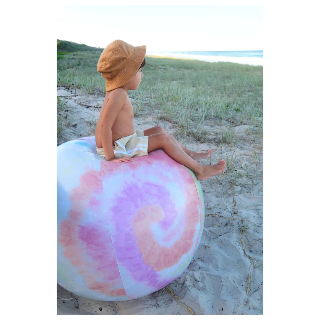 SUNNYLiFE Giant Inflatable Beach Ball Tie Dye Tie Dye