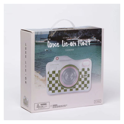 SUNNYLiFE Luxe Lie-On Float Camera Olive