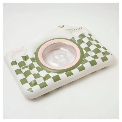 SUNNYLiFE Luxe Lie-On Float Camera Olive
