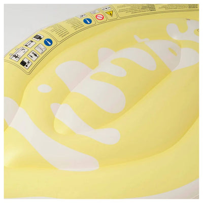 SUNNYLiFE Luxe Lie-On Float Limon Butter