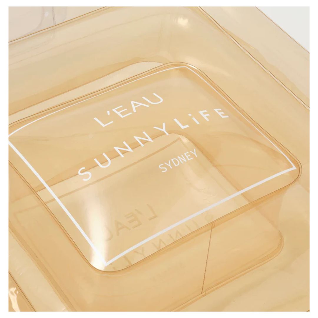 SUNNYLiFE Luxe Lie-On Float Parfum Champagne