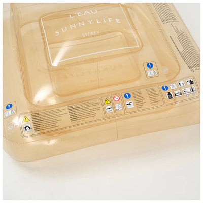 SUNNYLiFE Luxe Lie-On Float Parfum Champagne