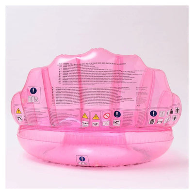 SUNNYLiFE: Luxe Pool Ring Shell Bubblegum