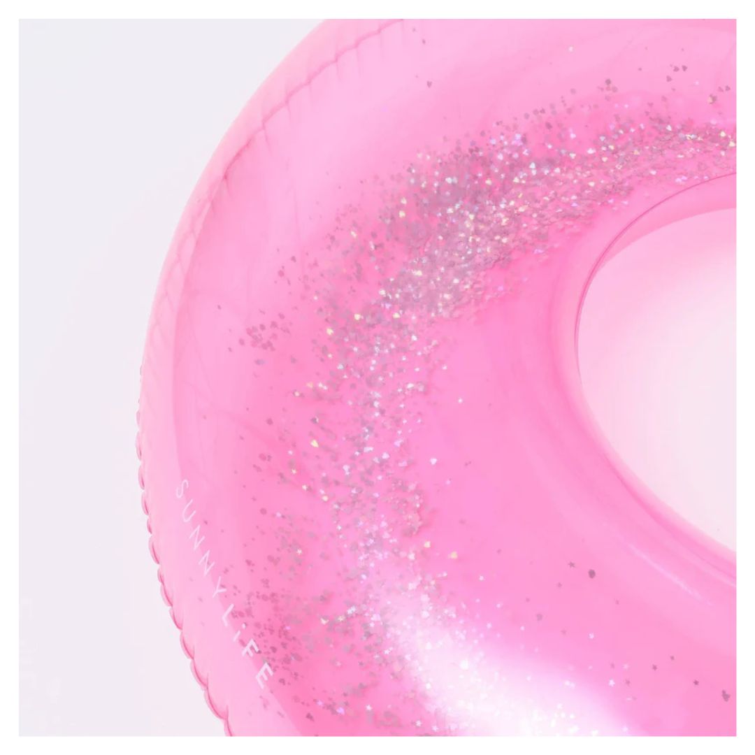 SUNNYLiFE: Luxe Pool Ring Shell Bubblegum