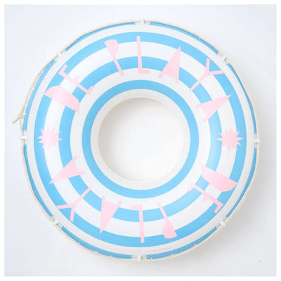 SUNNYLiFE: Retro Pool Ring De Playa Stripe