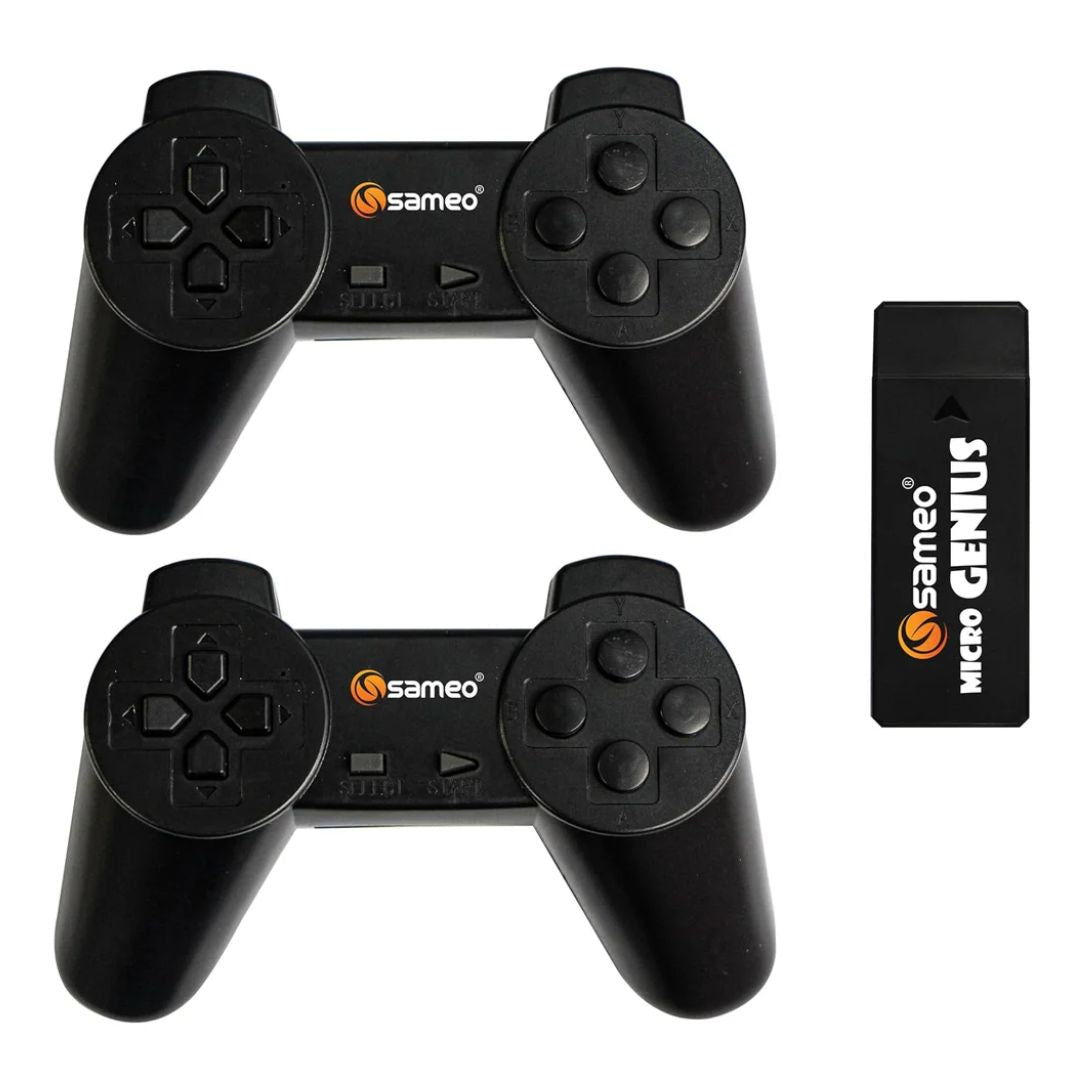 Sameo Micro Genius 8 Bit HDMI Gaming Console - Black