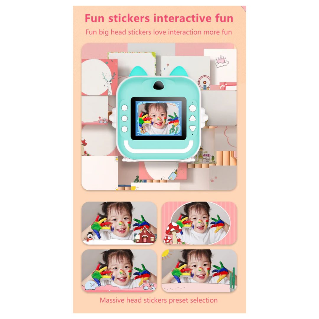Sameo: Super Hero Instant Print Camera - Thermal Instant Printing