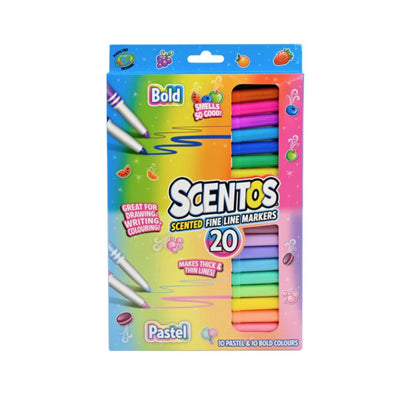 Scented: Scented Fine Line Markers- Bold & Scented, 20 Count