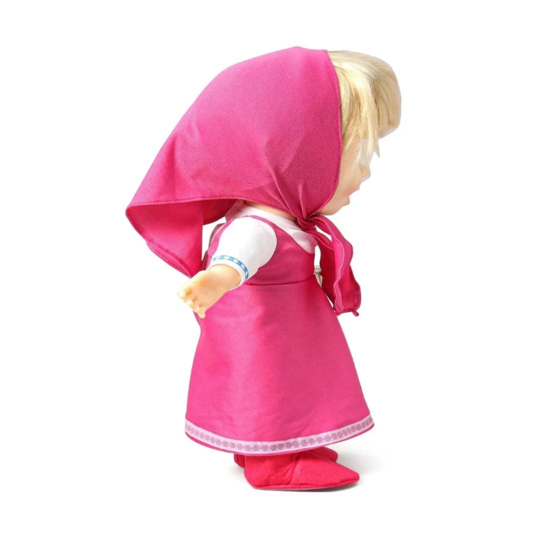 Masha And The Bear- Masha Soft Doll (Height 39 cm)