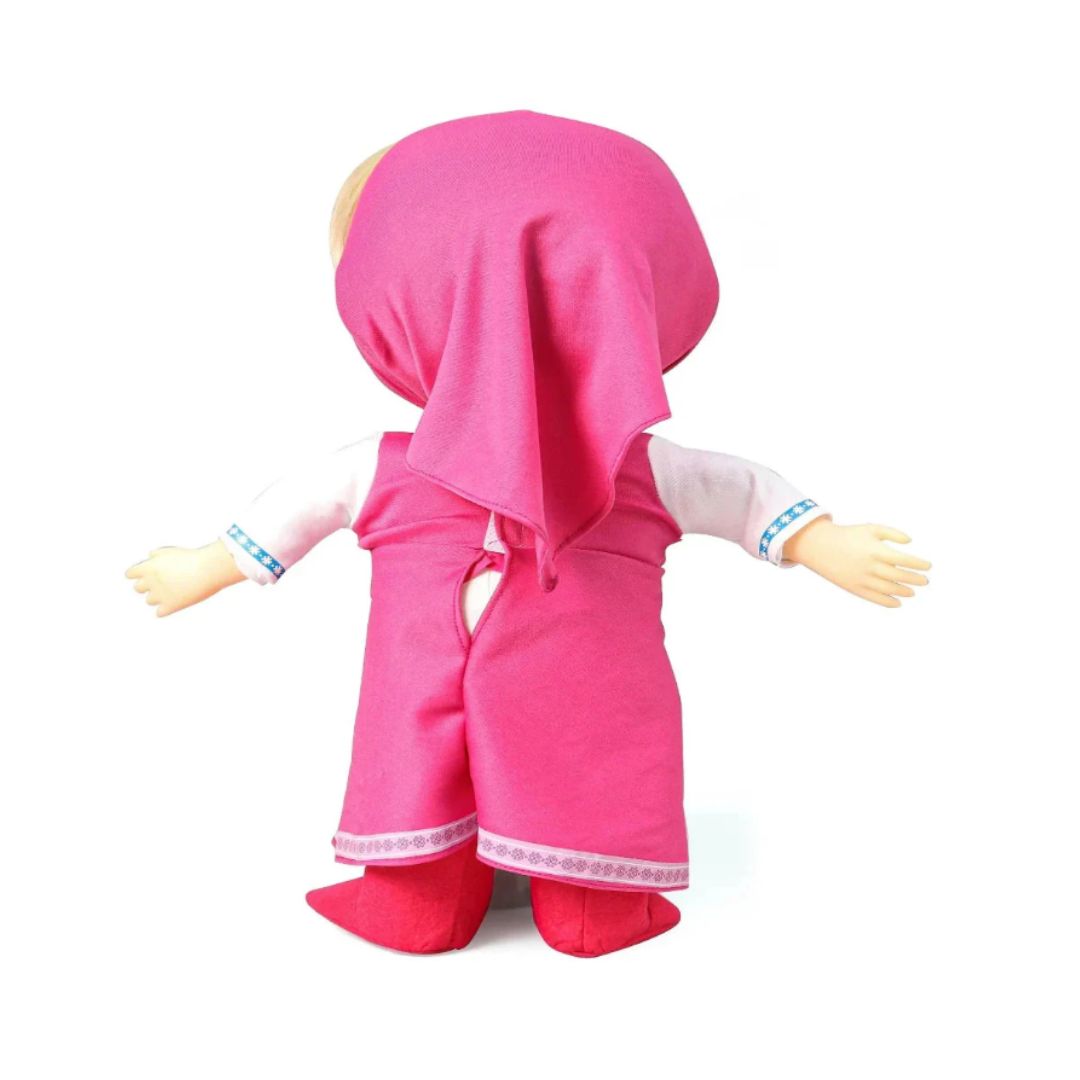 Masha And The Bear- Masha Soft Doll (Height 39 cm)