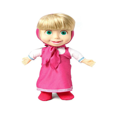 Masha And The Bear- Masha Soft Doll (Height 39 cm)