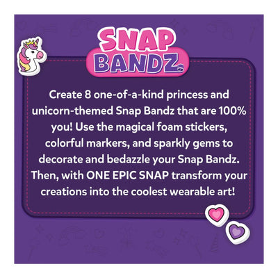 Skillmatics: Snap Bandz - Unicorns & Princesses | DIY Art & Craft Activity