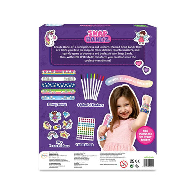 Skillmatics: Snap Bandz - Unicorns & Princesses | DIY Art & Craft Activity