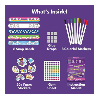 Skillmatics: Snap Bandz - Unicorns & Princesses | DIY Art & Craft Activity