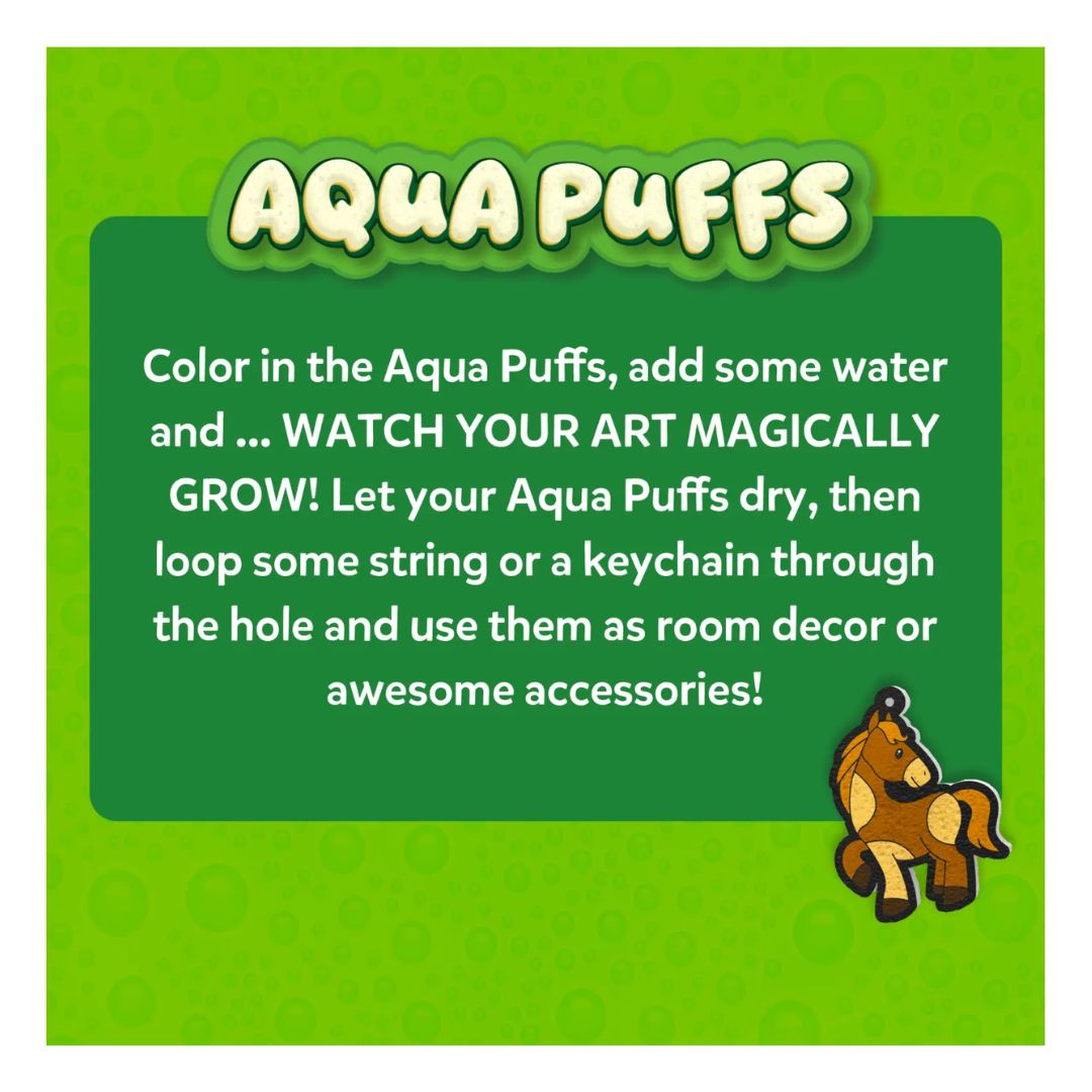 Skillmatics: Aqua Puffs - Animal Friends | 3D Art Kit
