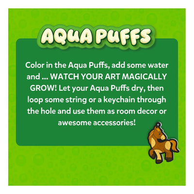 Skillmatics: Aqua Puffs - Animal Friends | 3D Art Kit