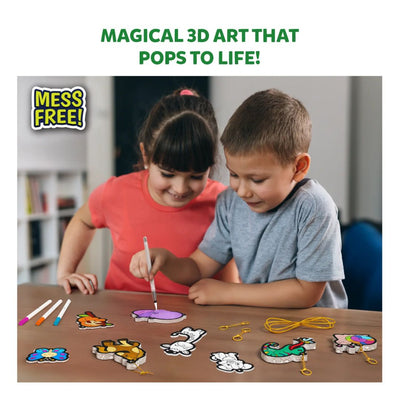 Skillmatics: Aqua Puffs - Animal Friends | 3D Art Kit