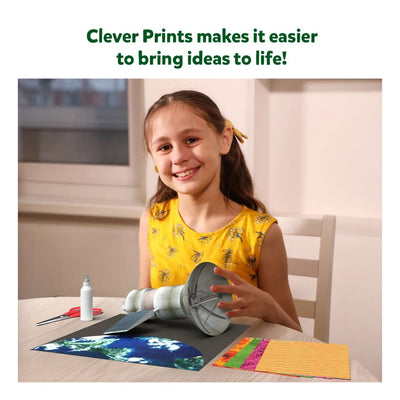 Skillmatics Clever Prints: All Things Science! Construction Paper - 60 Sheets