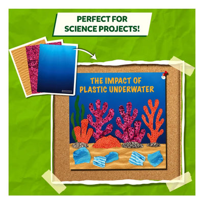 Skillmatics Clever Prints: All Things Science! Construction Paper - 60 Sheets